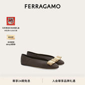 FERRAGAMO菲拉格慕女Vara芭蕾舞平底鞋 新年礼物 婚鞋
