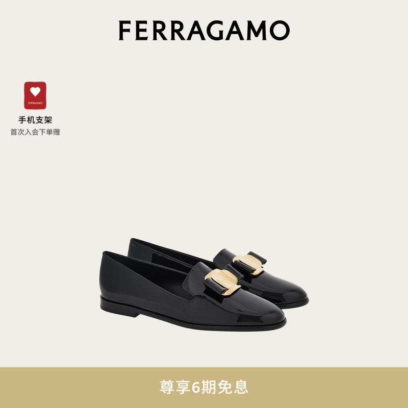 【6期免息】FERRAGAMO菲拉格慕女士新Vara乐福鞋莫卡辛鞋