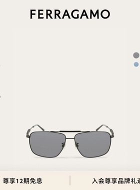 【12期免息】FERRAGAMO菲拉格慕男士太阳眼镜