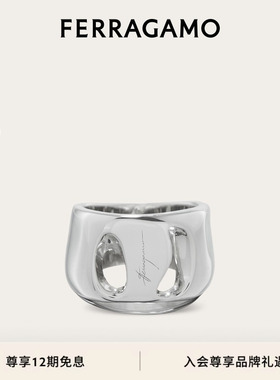 【12期免息】FERRAGAMO菲拉格慕女士Vara扣饰戒指