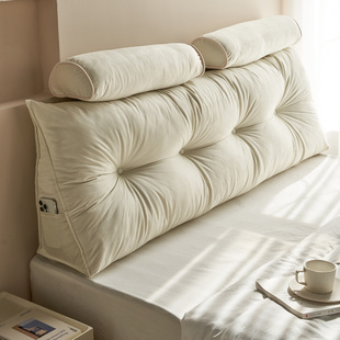 床头靠垫软包卧室大靠背网红新款 靠枕无床头榻榻米护腰靠枕可拆洗