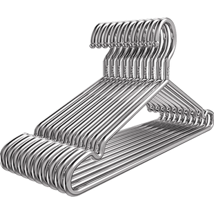 不锈钢304晾衣架家用阳台挂衣服晾晒加厚加粗宿舍特厚特粗不绣钢