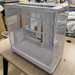 适用爱国者星璨辰机箱侧板海景房曲面亚克力机箱台式机侧透盖板
