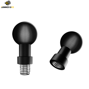 摄影扩展支架转接1英寸球头17MM 8螺丝球头配件25mm球头螺丝改装