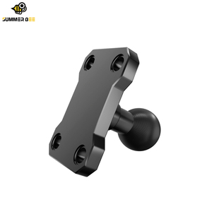 SUMMER BEE适用突破者车机固定球头支架25mm摩托车M2M3M12max