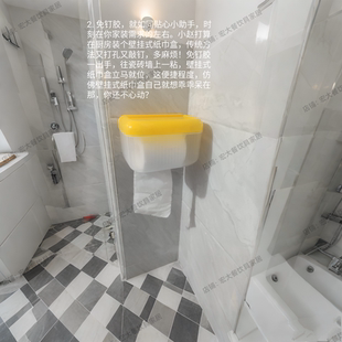 卫生间纸巾盒厕所卫生纸置物架壁挂式抽纸盒免打孔创意防水纸巾盒