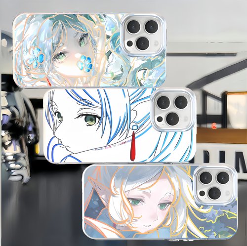 二次元手机壳葬送的芙莉莲极光金