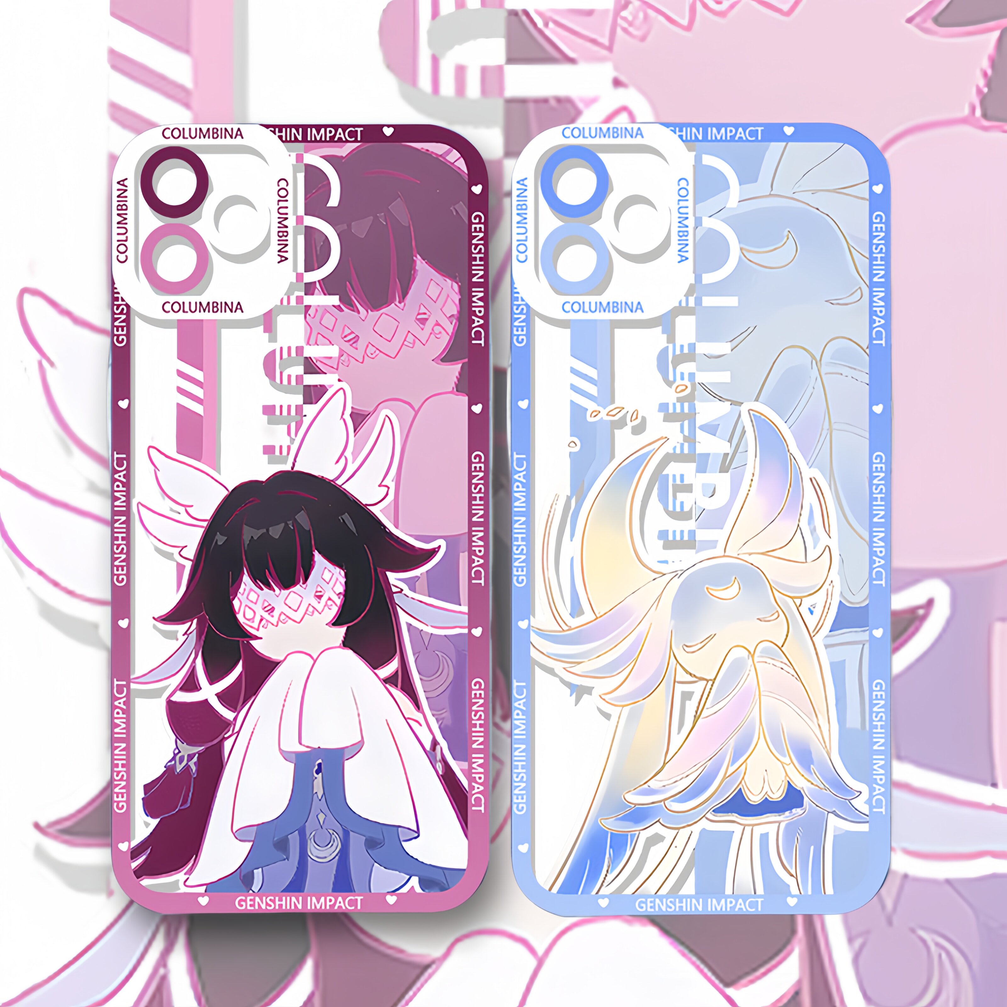 原神手机壳少女哥伦比娅芙宁娜茜特菈莉适用iphone17苹果16华为m70荣耀WIN小米15红米K90iqoo13一加ace6周边