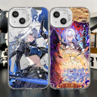 鸣潮嘉贝莉娜手机壳千咲仇远适用苹果17彩银iphone16小米17华为m80二次元nova14红米k90防摔iqoo13一加15周边