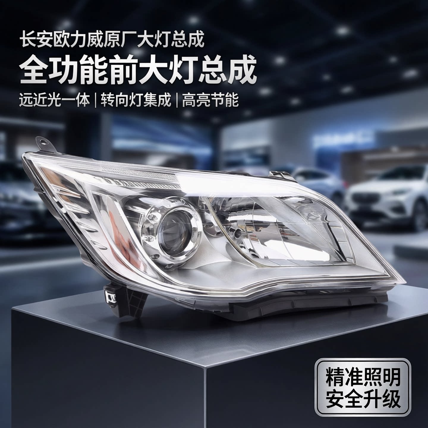 适用于长安欧力威大灯总成欧力威前大灯远光灯近光灯前转向灯包邮