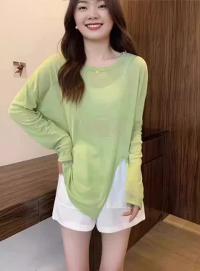 春夏装女2026年新款牛油果绿别致
