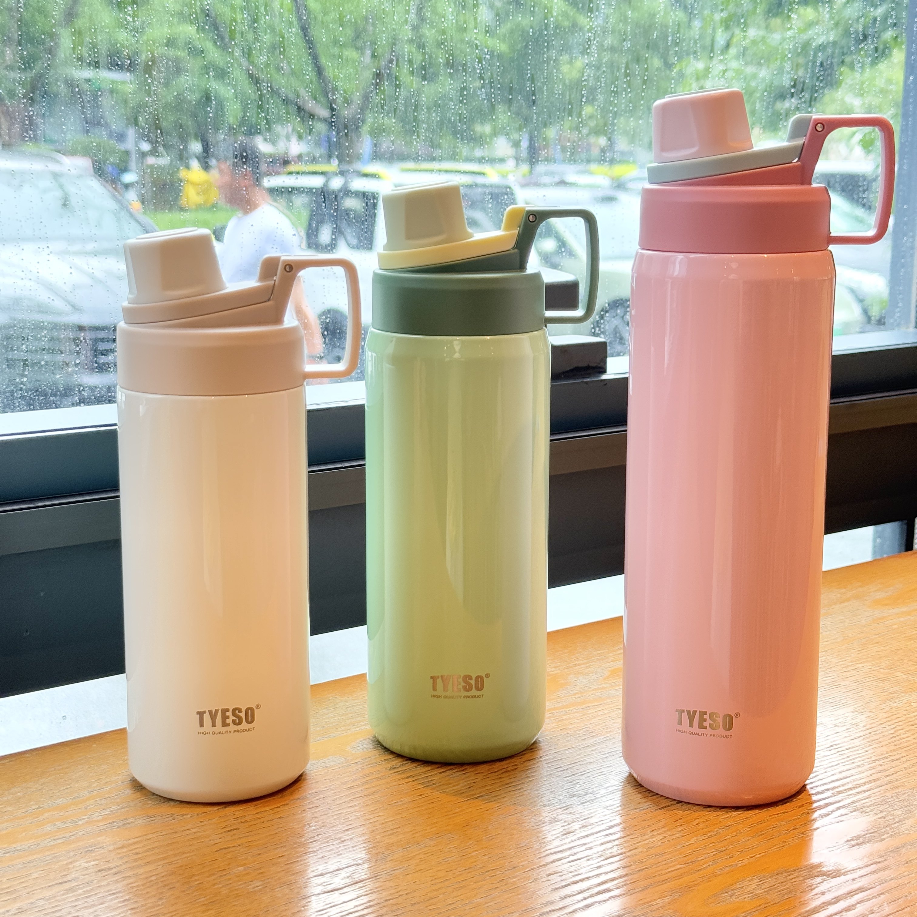 泰硕新品运动壶幻彩304保温杯