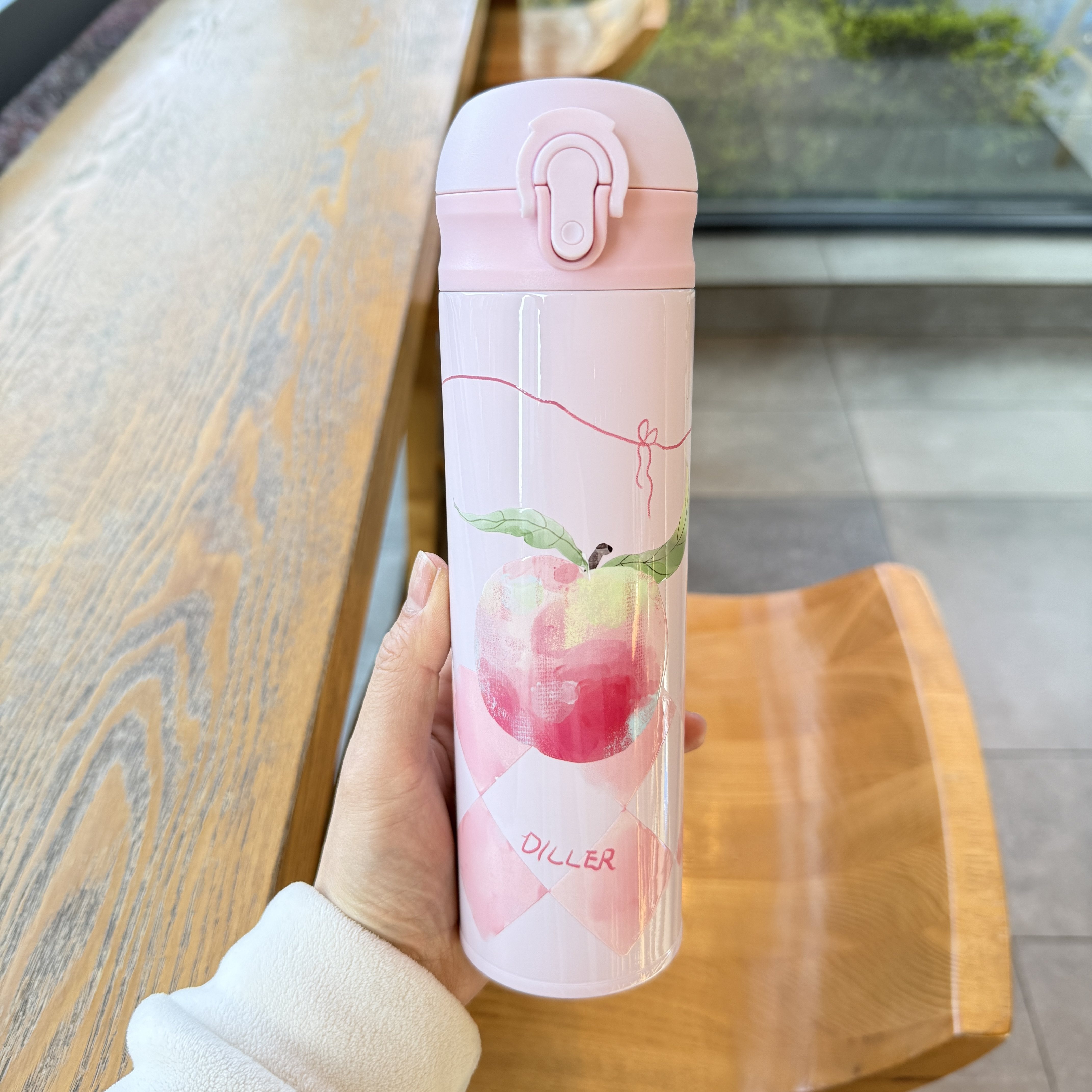 迪乐贝尔水果316弹跳保温杯