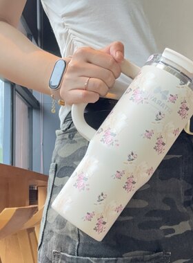 SITARAYURI双饮304不锈钢保温杯