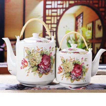 Jingdezhen China Ceramic TeapoBt high temperature resistant