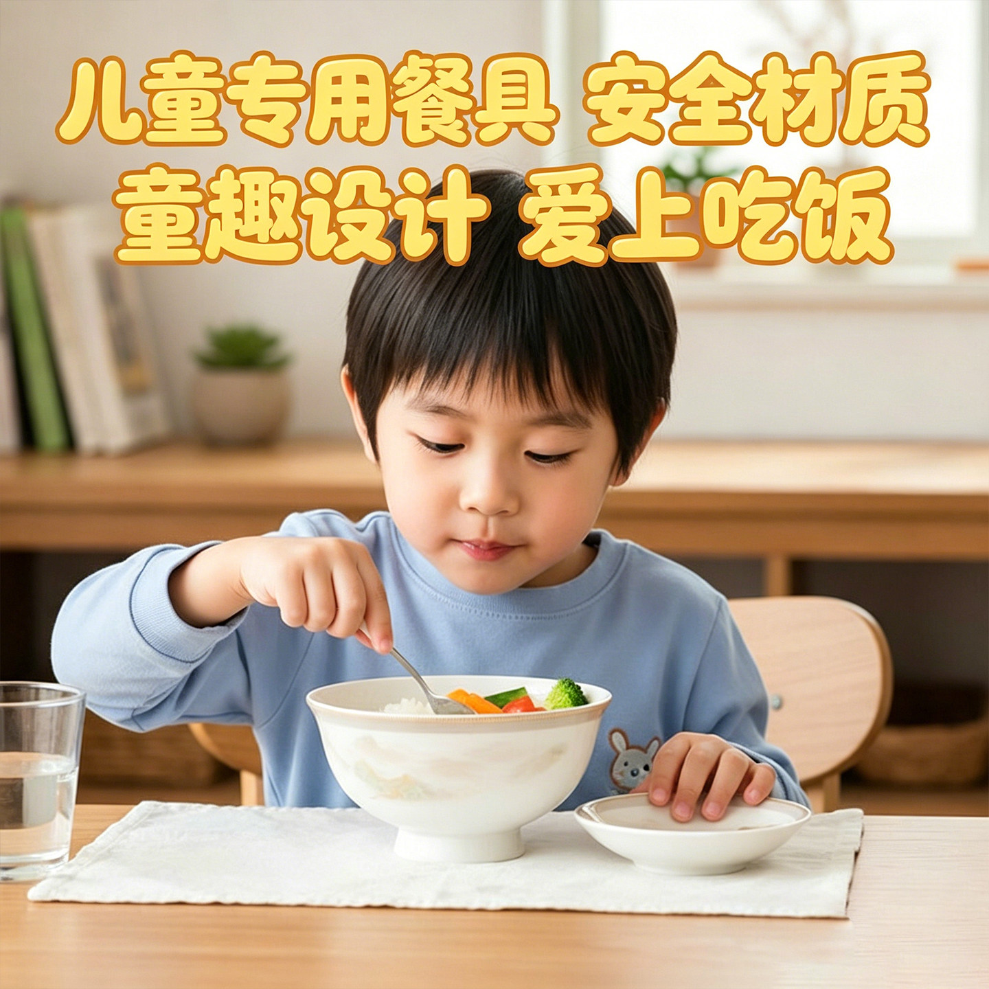 景德镇陶瓷食品级可微波饭碗