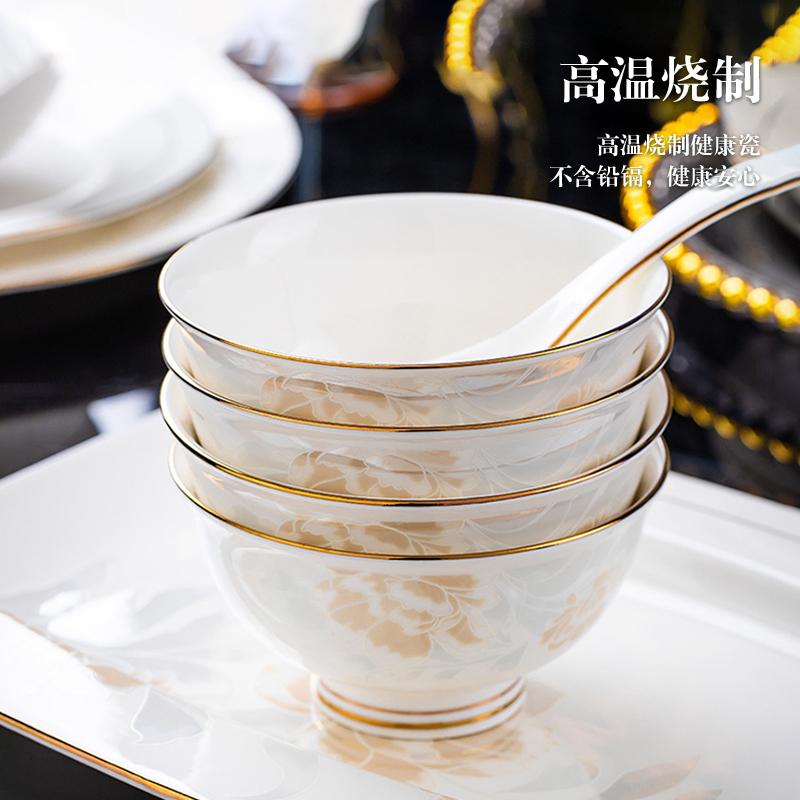 陶瓷花卉通用高温瓷碗厂家直销