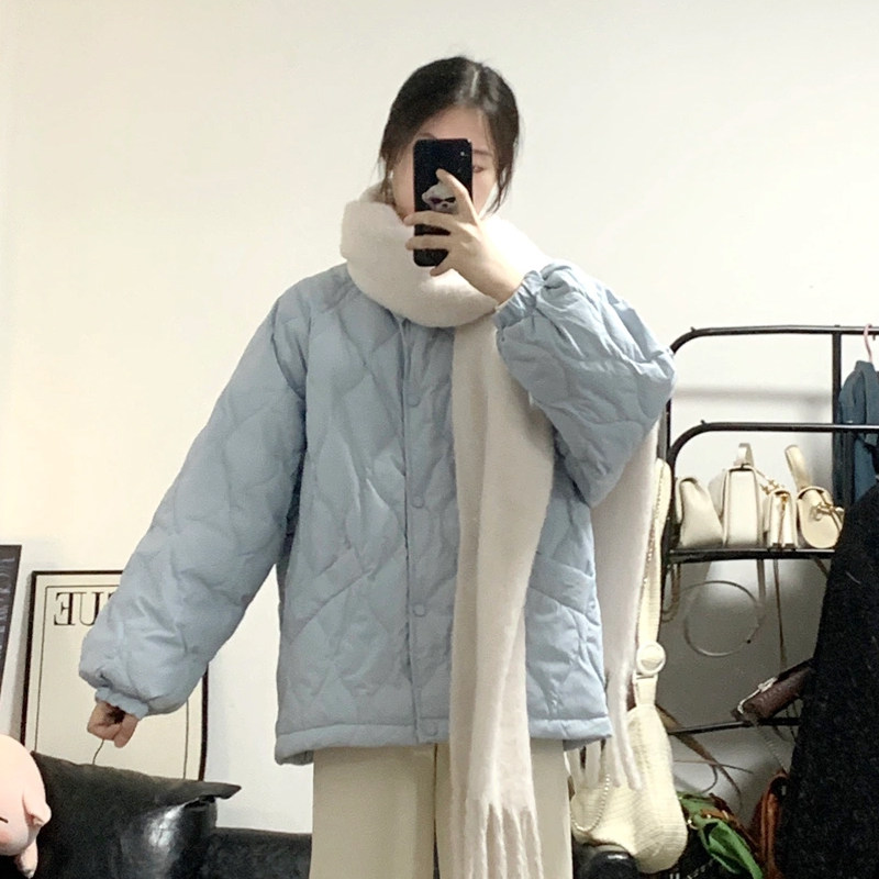 冬季外套2024新款女爆款棉袄羊羔绒加厚宽松夹棉棉衣oversize棉服