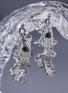 ATRIAL SENSING小众设计感耳环女2023新款独特气质耳坠高级感耳饰