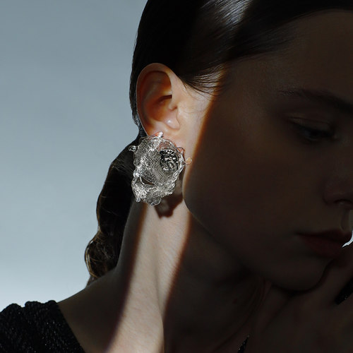 设计师款小众高级耳钉耳环耳饰女