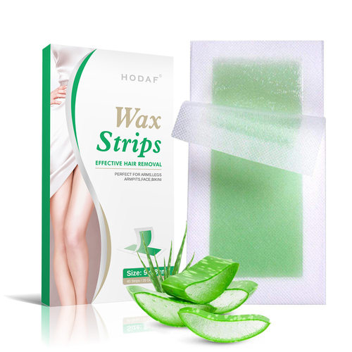双面蜜蜡撕拉式蜡纸厂家无纺布跨境蜜蜡纸加工芦荟WAX STRIPS