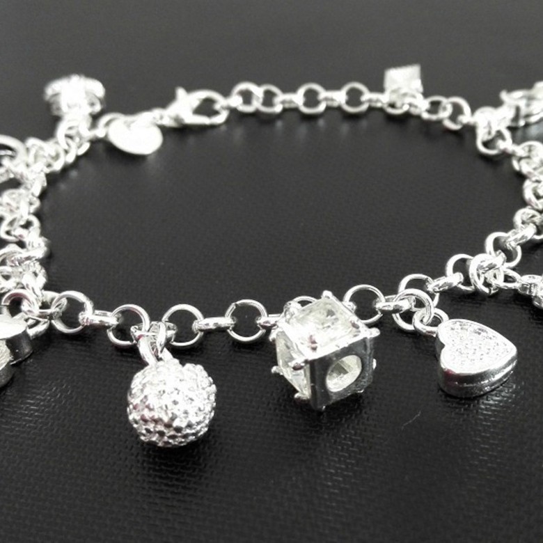 钻石之乡实验室人工培育钻ebay爆款十三吊件手链 欧美wish热销镀