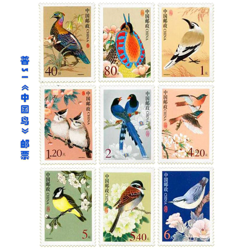 普31中国鸟第一组第二组第三组第四组全套
