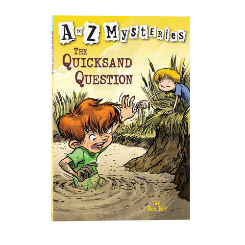 A to Z Mysteries#17 The Quicksand Question 神秘案件 #17 流沙之谜 进口英文原版 少儿阅读故事书 中小学课外英语读物小说