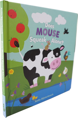 英文原版绘本 Does Mouse Squeak Alone? 老鼠一个人是吱吱的叫吗？ 儿童英语启蒙认知阅读故事 纸板书