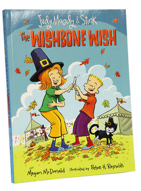 Judy Moody and Stink: The Wishbone Wish 稀奇古怪小朱迪和stink：如愿骨的愿望 89101112岁儿童青少年英文原版英语课外读物小说