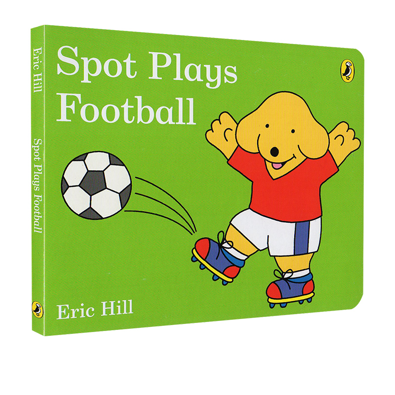 现货 进口原版 Spot Plays Football 0-3岁儿童英文绘本 启蒙纸板书