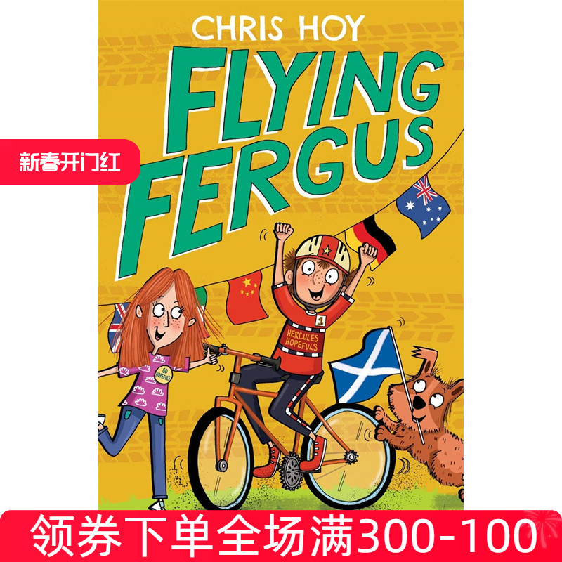 进口英文原版 Flying Fergus 10 The Photo Finish 飞行费格斯10号照片完成 青少年英语阅读章节书