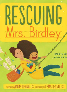现货 进口英文原版 Emma Reynolds Rescuing Mrs. Birdley 动物救星百莉太太 儿童绘本 低幼故事绘本睡前读物 精装