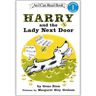 and dog 哈里与隔壁 the Harry Read 绘本 汪培珽第二阶段 女士 dirty Lady 进口英文原版 Next Can Door