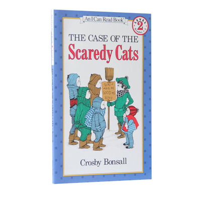 The Case of the Scaredy Cats 胆小猫的例子 进口英文原版 汪培珽私房第4阶段 I Can Read 系列Level 2分级阅读 儿童英语启蒙绘本