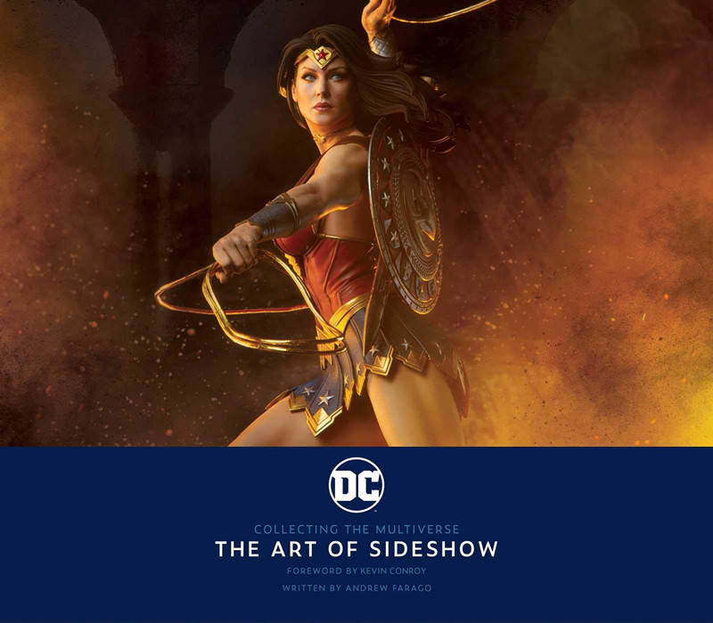 进口英文原版 宇宙DC:The Art of Sideshow 传送门DC漫画神奇女侠 收藏版人物艺术画册