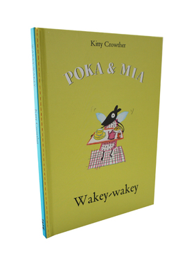 英文原版 POKA & MIA: WAKEY-WAKEY 清醒-清醒 经典小说读物 青少年小学生课外阅读书籍