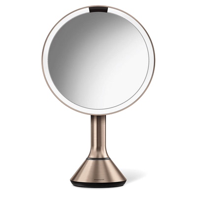 美国代购simplehuman Sensor Makeup Mirror 5倍放大感应式化妆镜