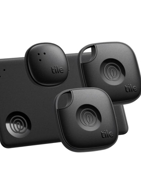 美国代购Tile Essentials 2024 Bluetooth Trackers 蓝牙追踪器
