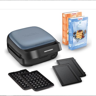 德国代购Tefal SW8674F0 Sandwich & Waffle Iron 三明治华夫饼机