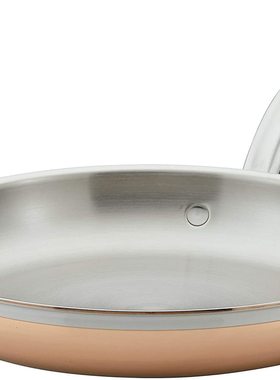 美国代购Hestan CopperBond Skillet 不锈钢铜芯复合煎锅意大利造