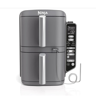 德国代购Ninja Double Stack XL Air Fryer SL451EU双层空气炸锅