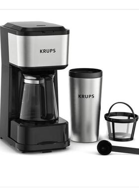 德国代购Krups Simply Brew Coffee Maker KM207D 旅游便携咖啡机