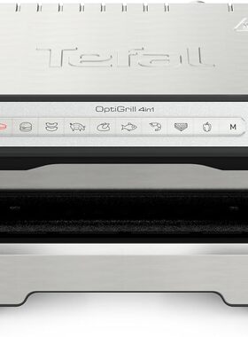 德国代购Tefal GC774D Contact Grill 4合1智能烤架烧烤炉烤箱