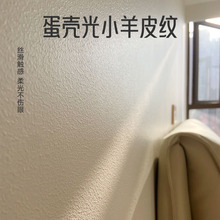 三青漆小羊皮艺术内墙乳胶漆室内自刷涂料白色墙面漆翻新油漆家用