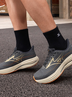 美津浓跑步鞋男鞋2025秋季新款WAVE RIDER 29训练运动鞋高端跑鞋