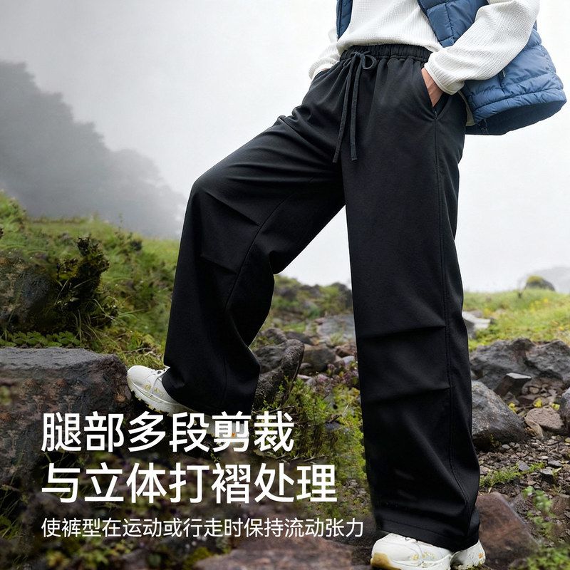 短反休闲男装25抓绒轻量空气裤保暖|新品山系衣裤冬季捷展户外风