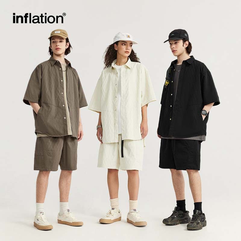 新品春夏2024日系套装菱形提花