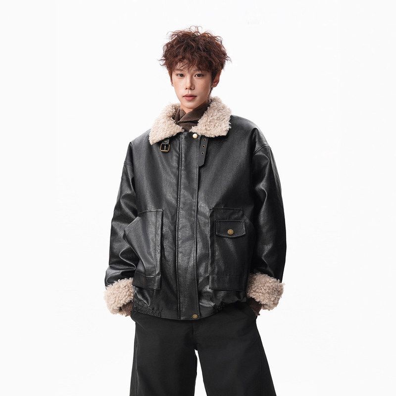 短反男女外套棉服皮衣夹克高级