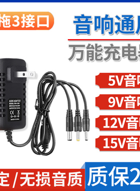 5V9V12V13.5V15V1A2A音响充电器电源音箱广场舞拉杆音响先科索爱